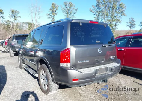 2010 Nissan Armada Titanium из США, поврежденный, VIN 5N1BA0ND1AN622754